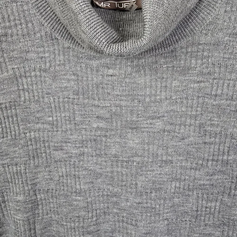 Mr Turk Long Sleeve Merino Wool Turtleneck Sweater Medium